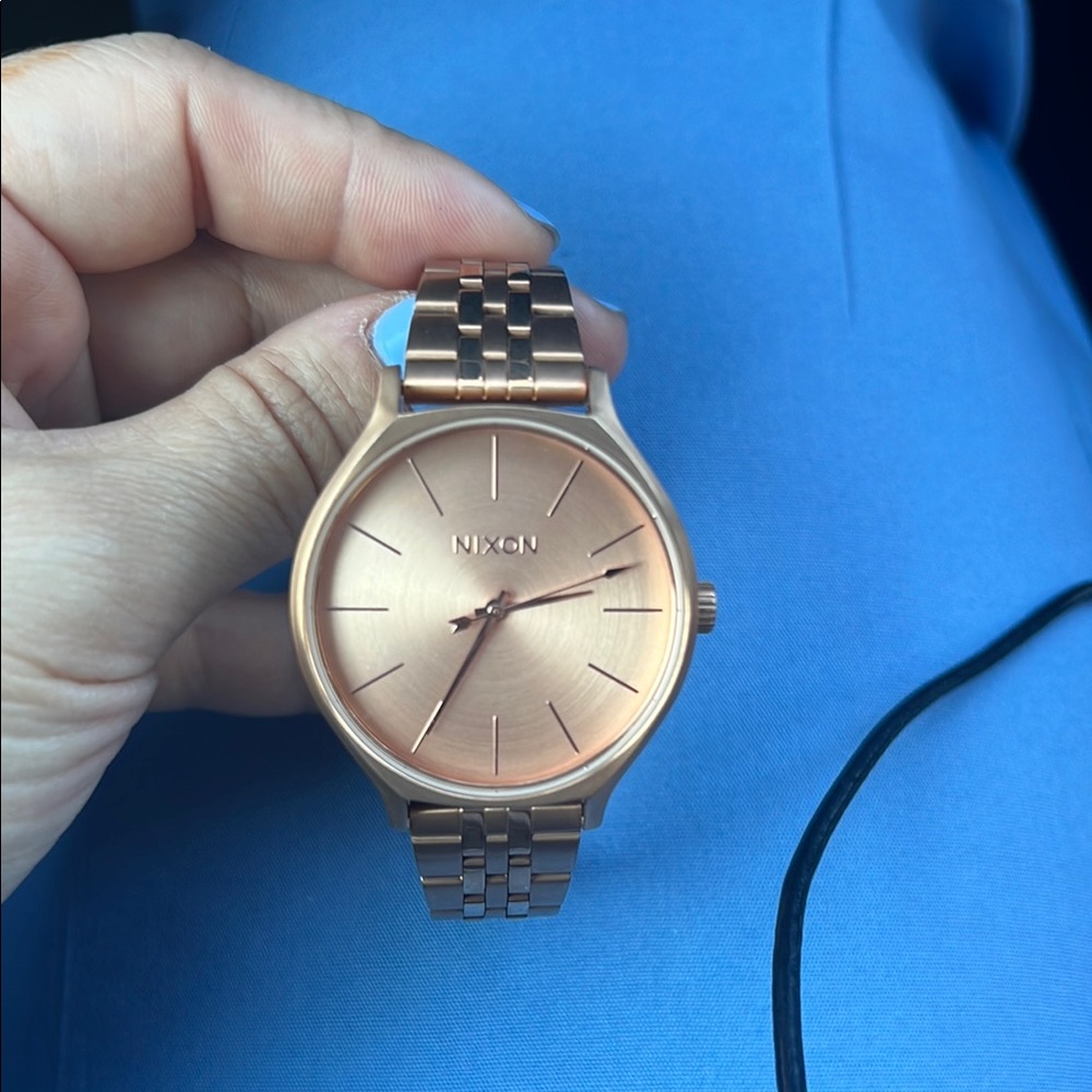 Nixon Rose Gold Watch